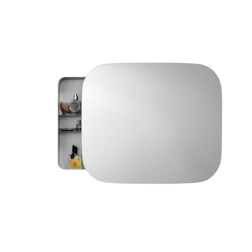 Ext Ray Slide Mirror with Side Shelving