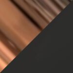 MATT BLACK/POLISHED COPPER - FROST